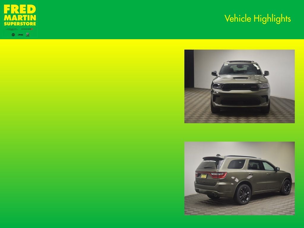 new 2026 Dodge Durango car, priced at $46,014