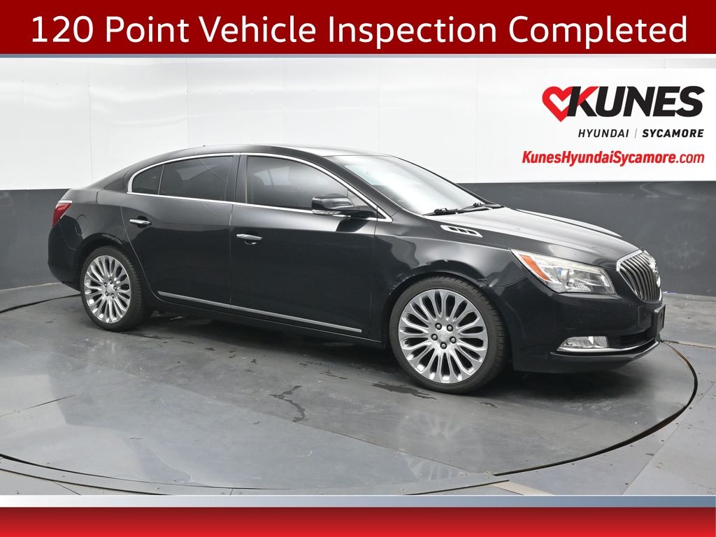 Carbon Black Metallic 2014 Buick LaCrosse Sedan Front-Wheel Drive 6-Speed Automatic Overdrive