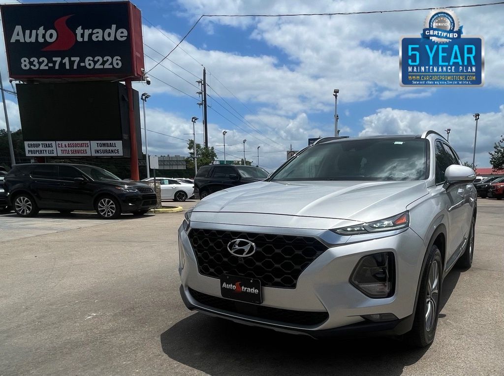 2019 Hyundai Santa Fe Ultimate Silver at Bayway Cadillac of The Woodlands