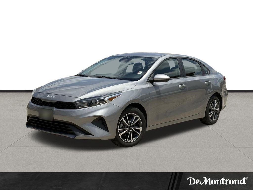 Steel Gray 2024 Kia Forte Sedan Front-Wheel Drive Continuously Variable Transmission