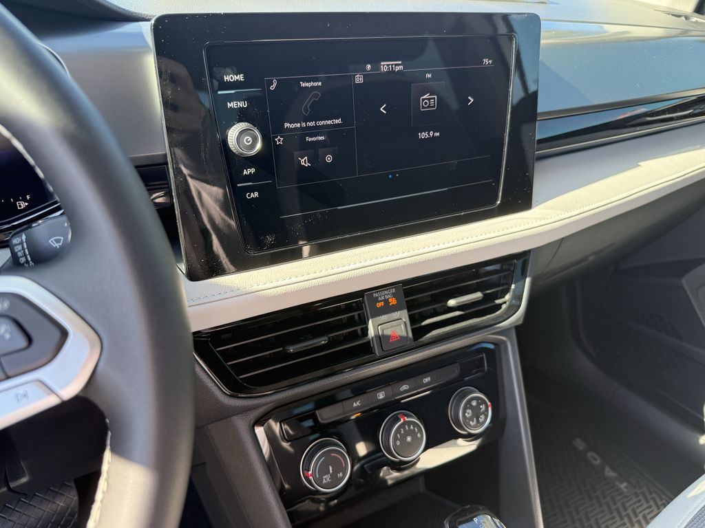 2026 Volkswagen Taos 1.5T S Silver at Texan Dodge Chrysler Jeep Ram