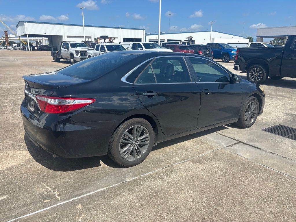 2017 Toyota Camry SE Black at Don McGill Toyota