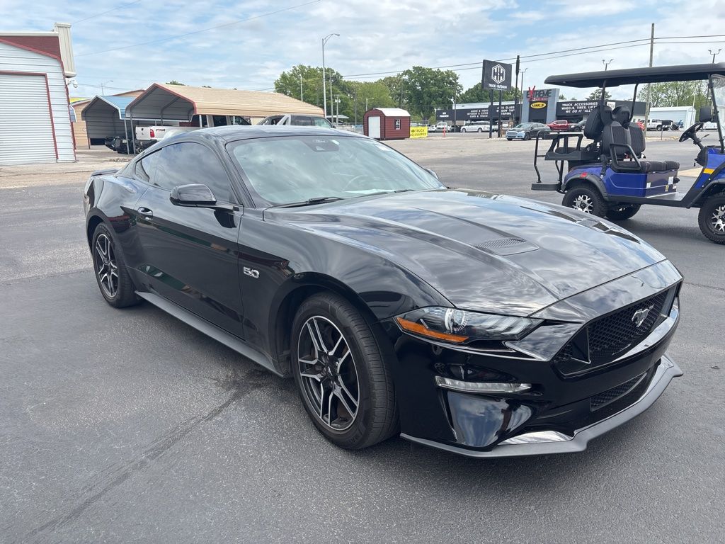 Shadow Black 2021 Ford Mustang GT Coupe RWD Coupe Rear-Wheel Drive Automatic