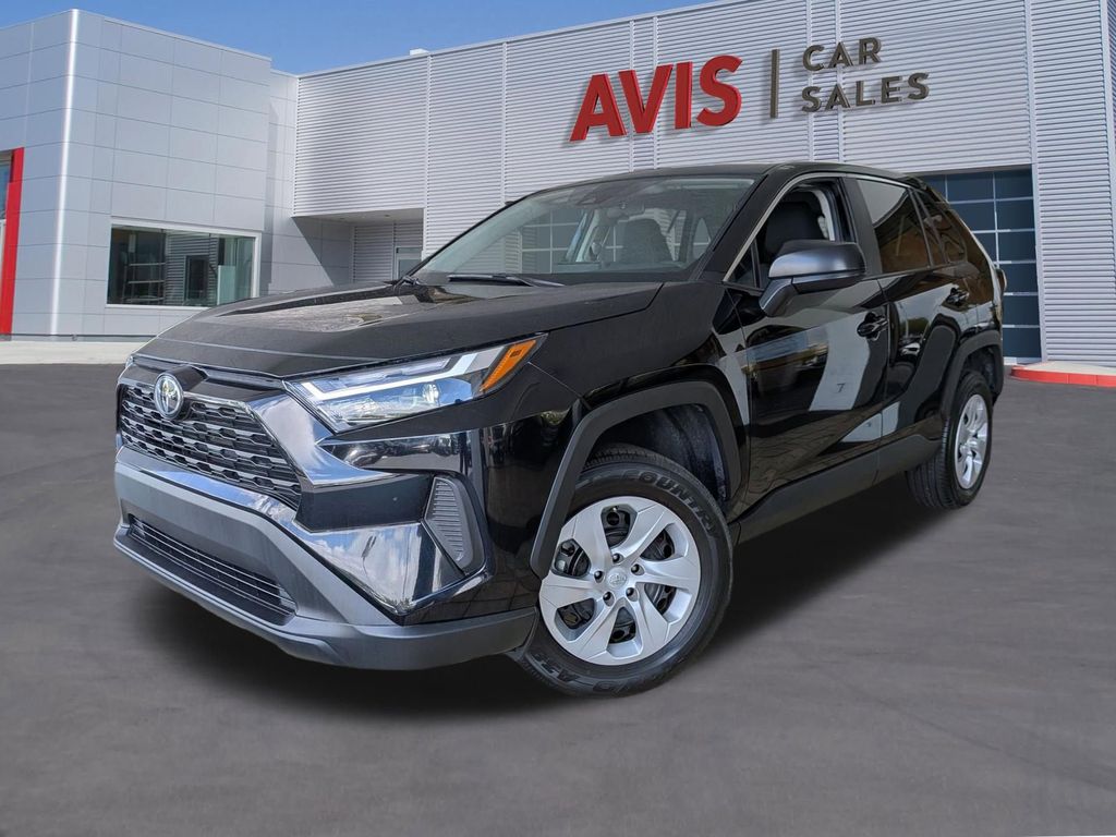 Black 2025 Toyota RAV4 LE FWD SUV / Crossover Front-Wheel Drive 8-Speed Automatic