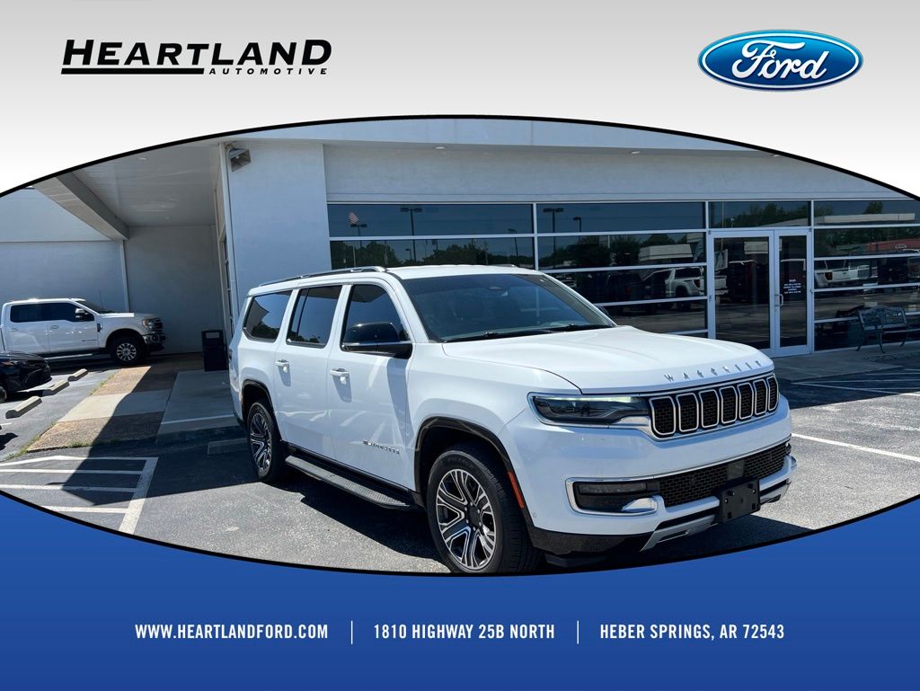 Bright White Clearcoat 2024 Jeep Wagoneer L SUV / Crossover 4X2 8-Speed Automatic