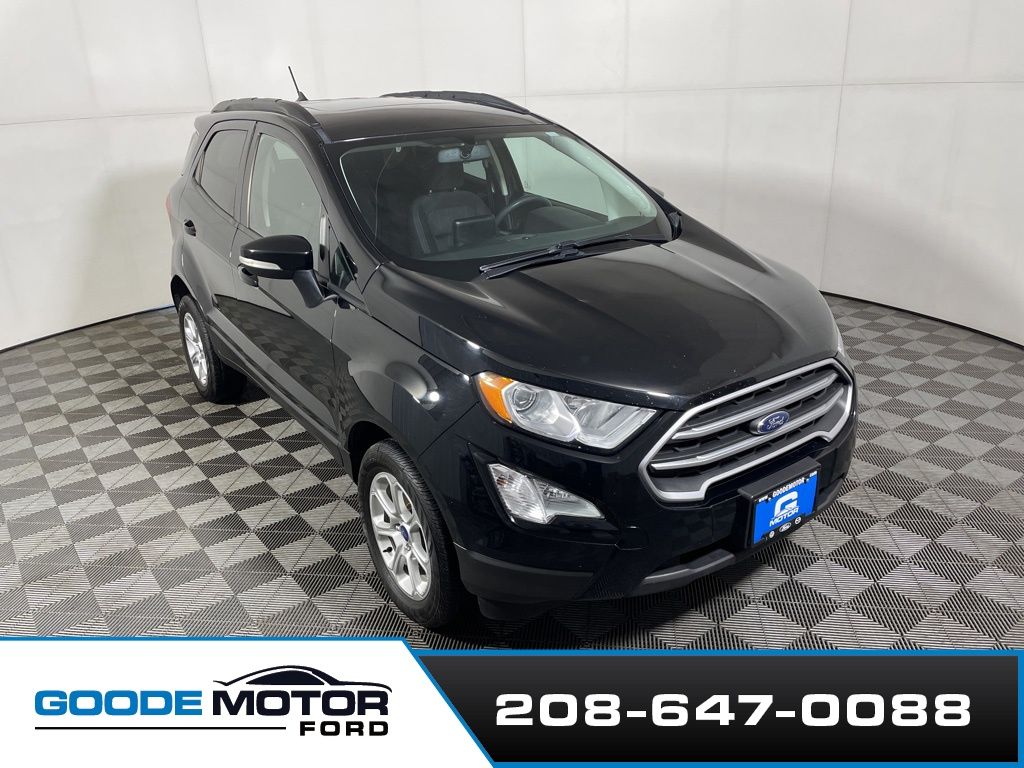 Shadow Black 2022 Ford EcoSport SE AWD SUV / Crossover All-Wheel Drive 6-Speed Automatic