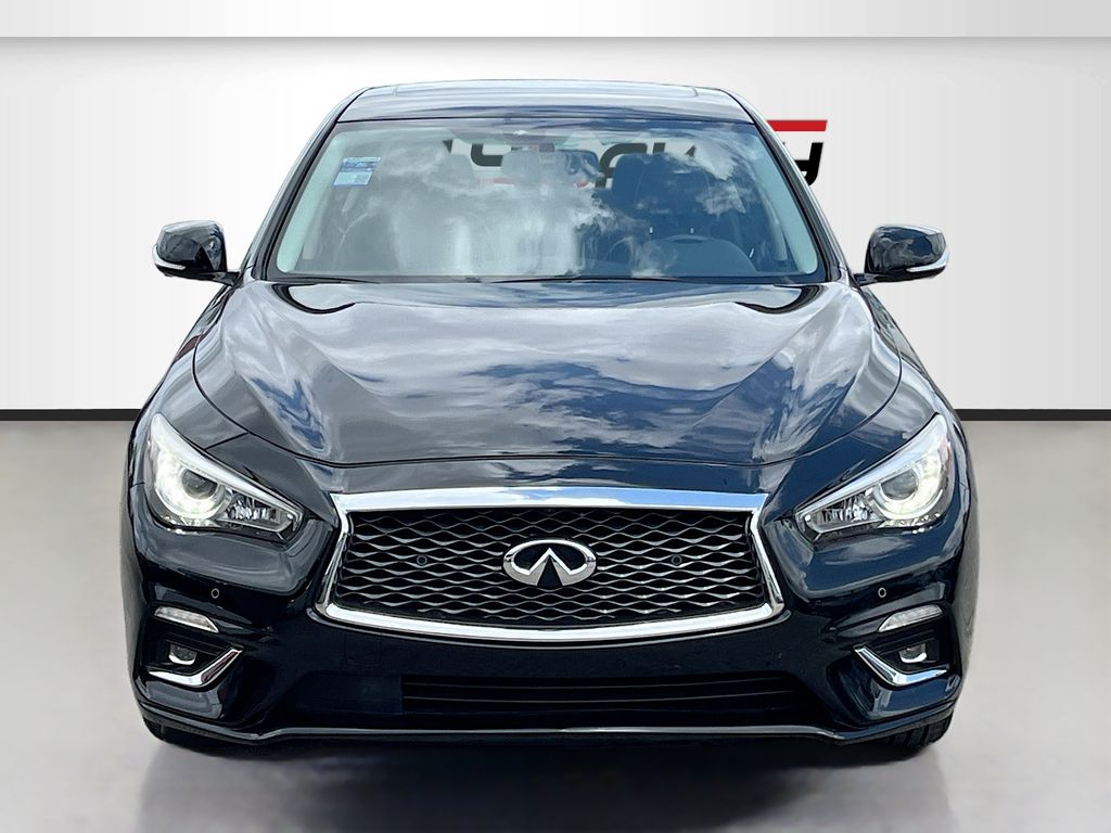 2024 INFINITI Q50 LUXE Black at AutoSavvy Houston Northwest