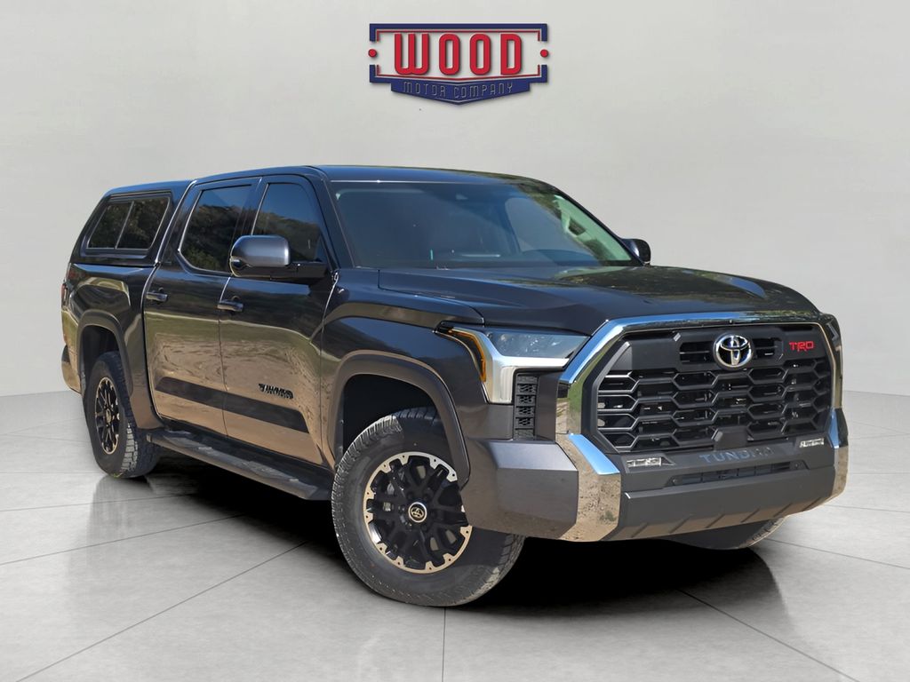 Magnetic Gray Metallic 2022 Toyota Tundra Pickup Truck Four-Wheel Drive Automatic