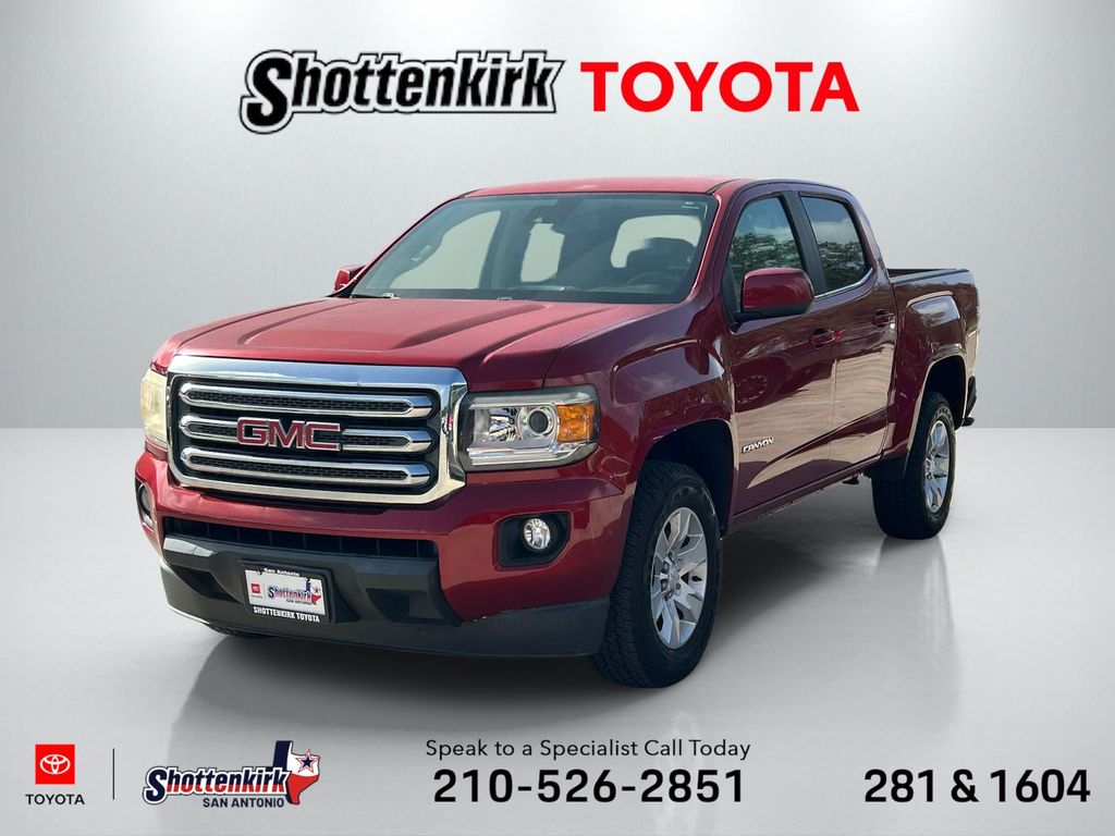 Copper Red 2015 GMC Canyon Pickup Truck 4X2 6-Speed Automatic