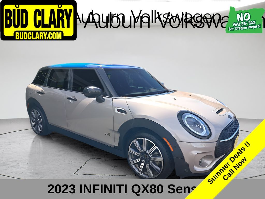 Gray Metallic 2022 MINI Cooper Clubman Wagon All-Wheel Drive 8-Speed Automatic