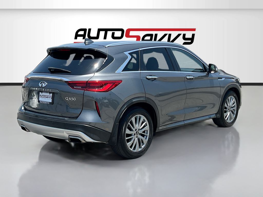 2023 INFINITI QX50 LUXE Gray at Emmons Autoplex