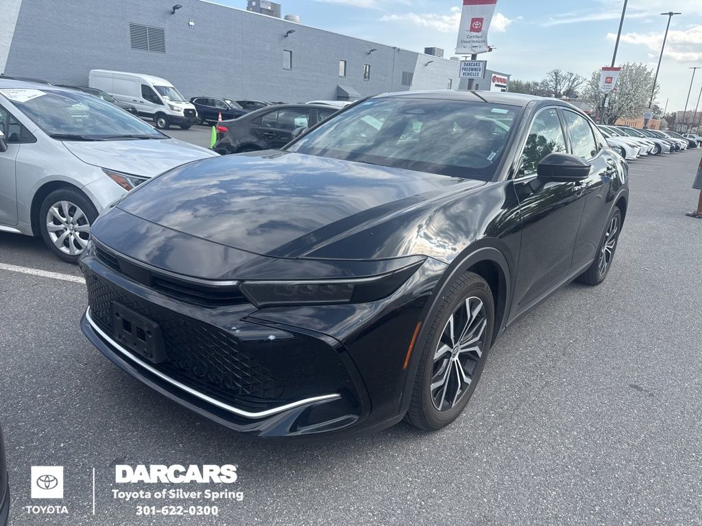 Black 2024 Toyota Crown Limited AWD Sedan All-Wheel Drive Continuously Variable Transmission