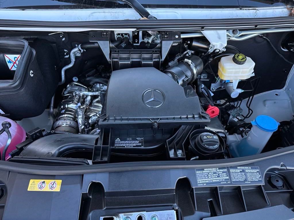 2025 Mercedes-Benz Sprinter 2500 Cargo 144 WB White at John Sisson Motors