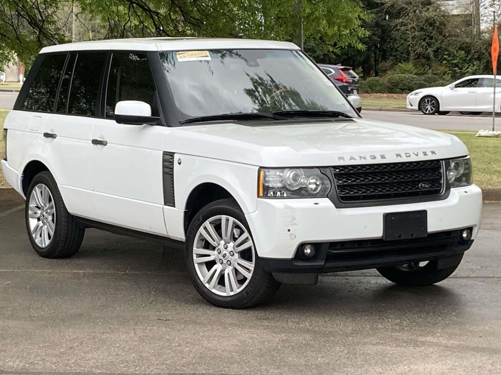 White 2011 Land Rover Range Rover HSE 4WD SUV / Crossover Four-Wheel Drive 6-Speed Automatic