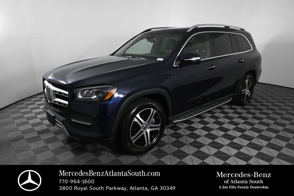 MANUFAKTUR Exclusive Lunar Blue Metallic 2022 Mercedes-Benz GLS SUV / Crossover All-Wheel Drive 9-Speed Automatic