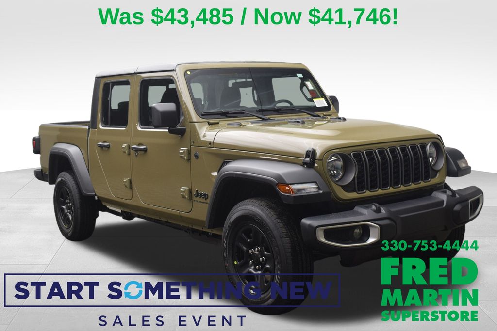 new 2026 Jeep Gladiator car, priced at $41,746