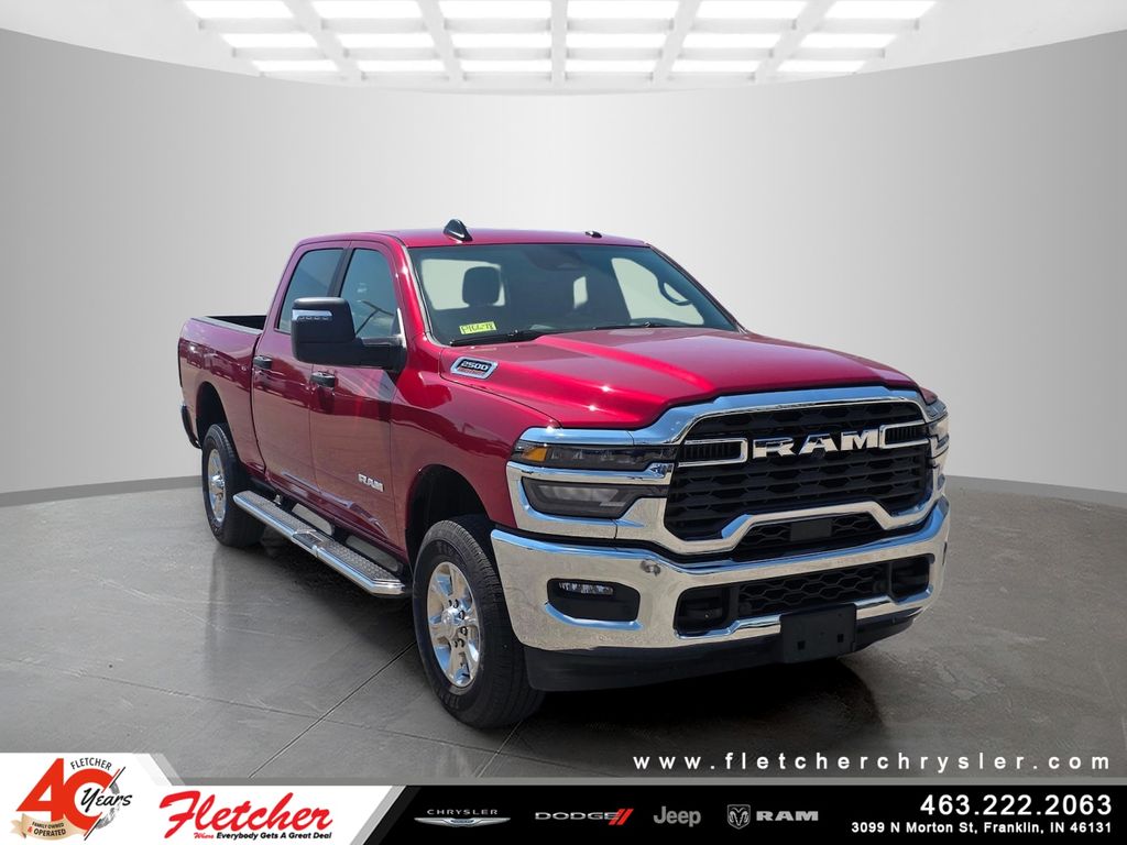 Molten Red Pearlcoat 2026 RAM 2500 Pickup Truck Four-Wheel Drive 8-Speed Automatic