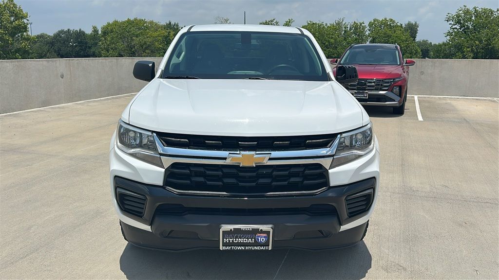 2021 Chevrolet Colorado Work Truck White at AutoSavvy Houston Southwest