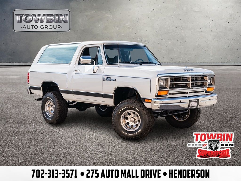 1988 Dodge Ramcharger 100 4WD