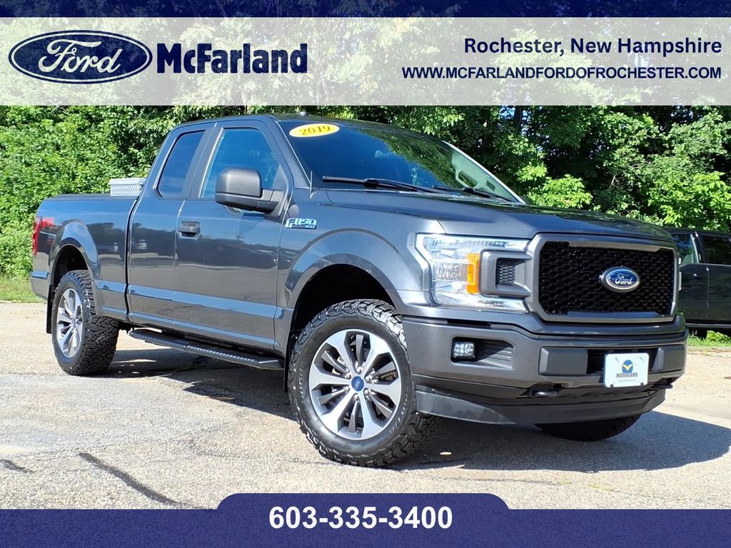 Gray (Magnetic) 2019 Ford F-150 Pickup Truck Four-Wheel Drive Automatic