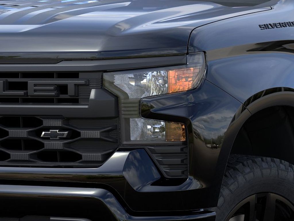 2026 Chevrolet Silverado 1500 Custom Black at South Hills Kia