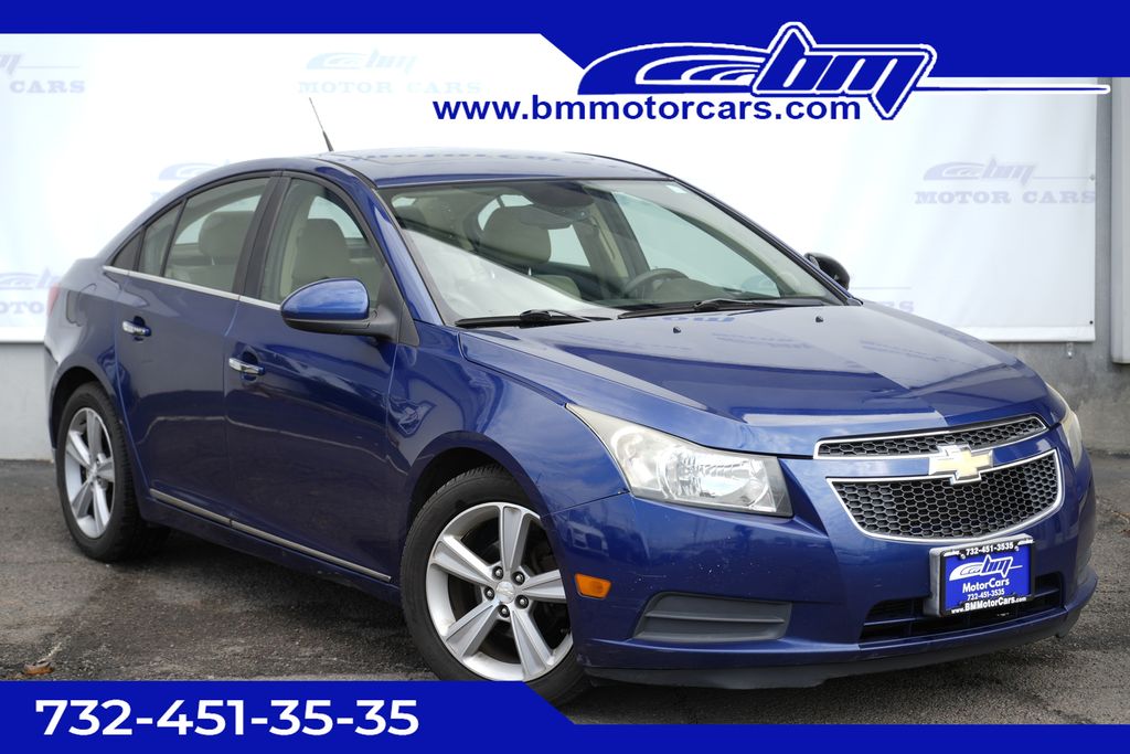 Blue Topaz Metallic 2013 Chevrolet Cruze 2LT Sedan FWD Sedan Front-Wheel Drive 6-Speed Automatic Overdrive