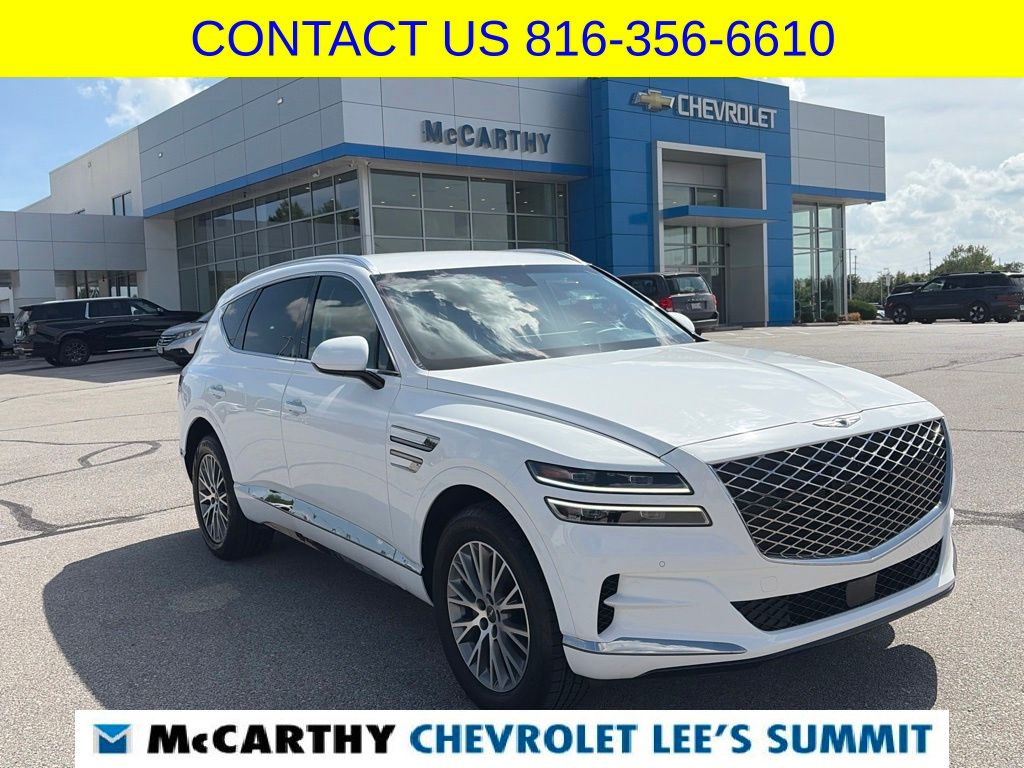 White 2024 Genesis GV80 SUV / Crossover All-Wheel Drive 8-Speed Automatic
