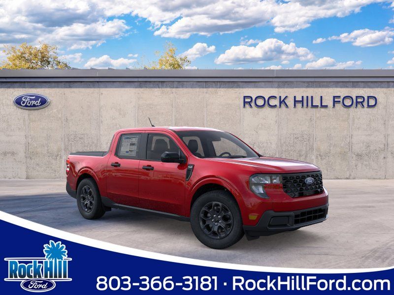 Ruby Red Metallic 2026 Ford Maverick Pickup Truck Front-Wheel Drive Continuously Variable Transmission