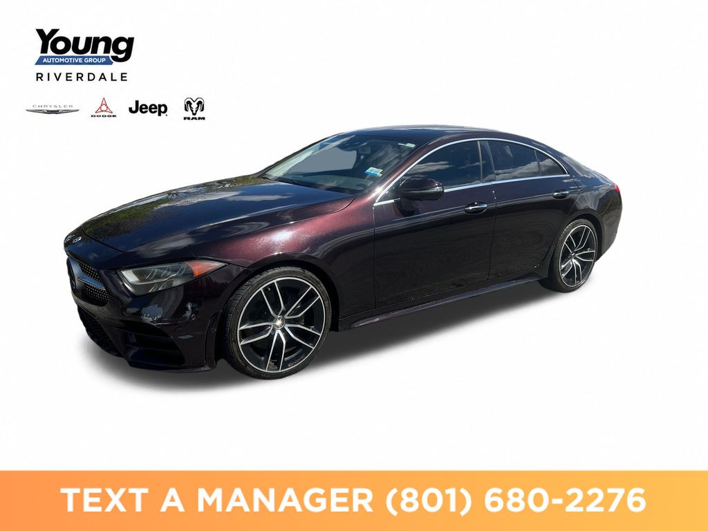 Red (Ruby Black Metallic) 2019 Mercedes-Benz CLS Sedan Rear-Wheel Drive 9-Speed Automatic