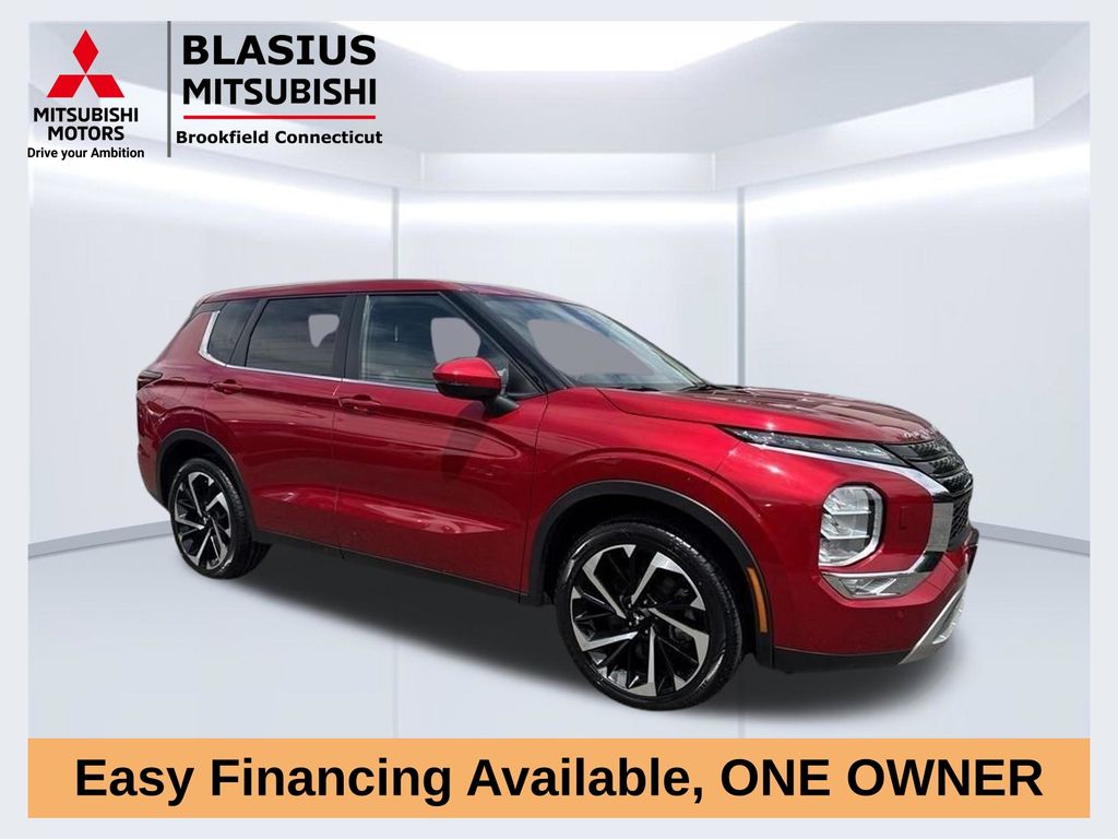 Red Diamond 2024 Mitsubishi Outlander SUV / Crossover All-Wheel Drive Continuously Variable Transmission