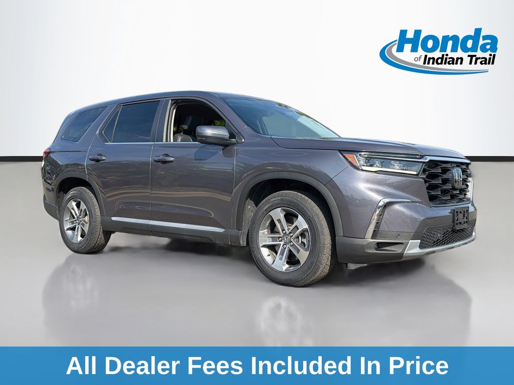 Gray (Modern Steel Metallic) 2025 Honda Pilot SUV / Crossover All-Wheel Drive Automatic