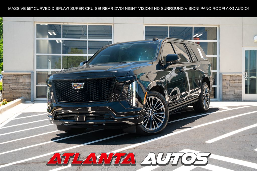 Black Raven 2025 Cadillac Escalade ESV Sport Platinum 4WD SUV / Crossover Four-Wheel Drive Automatic