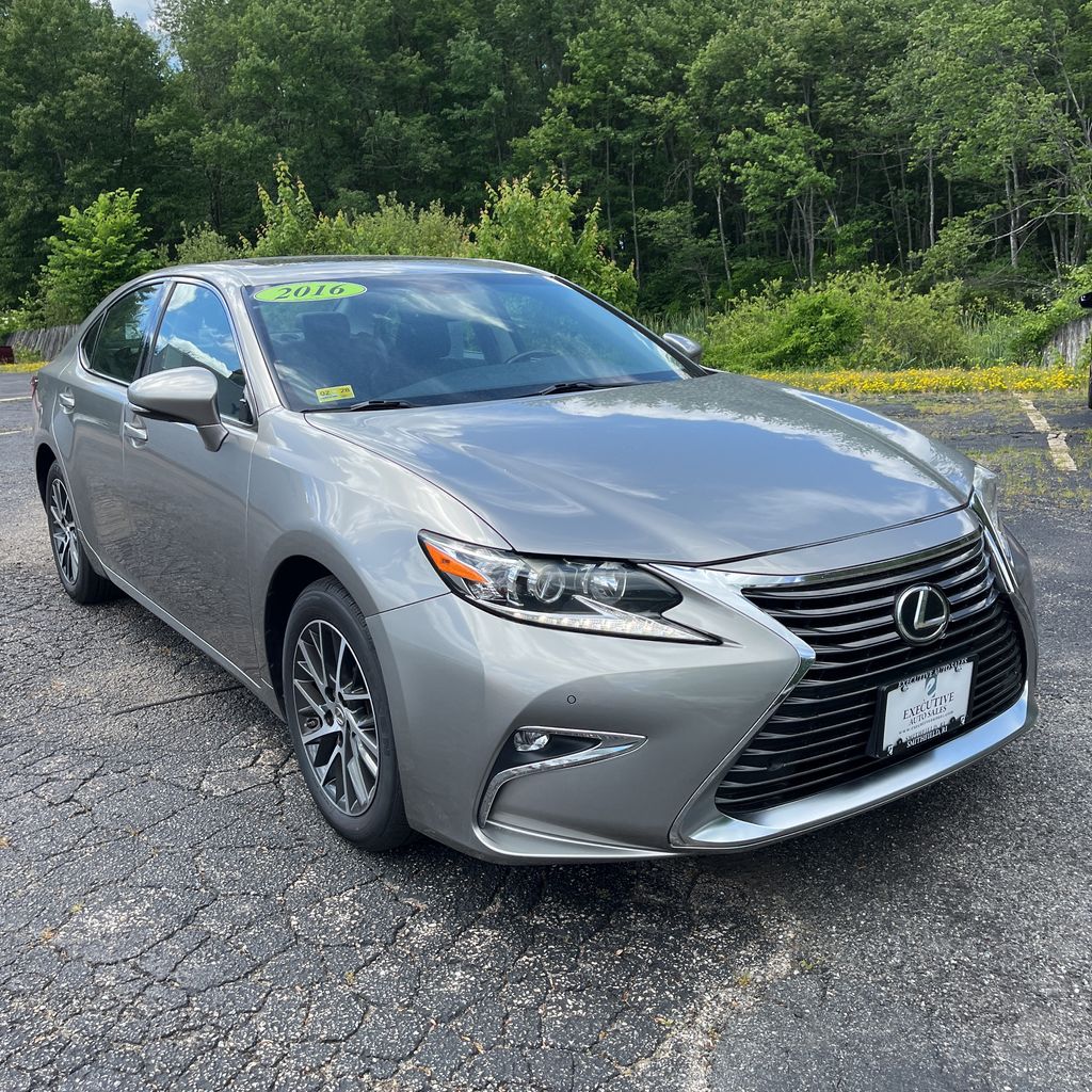 Silver 2016 Lexus ES 350 FWD Sedan Front-Wheel Drive Automatic