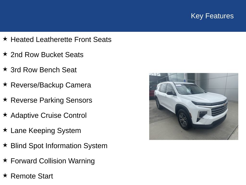 2026 Chevrolet Traverse FWD LT