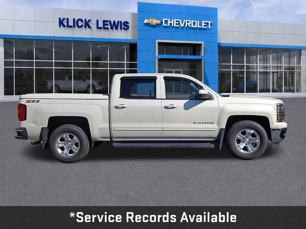 2015 Chevrolet Silverado 1500 LT White at Phil Fitts Ford