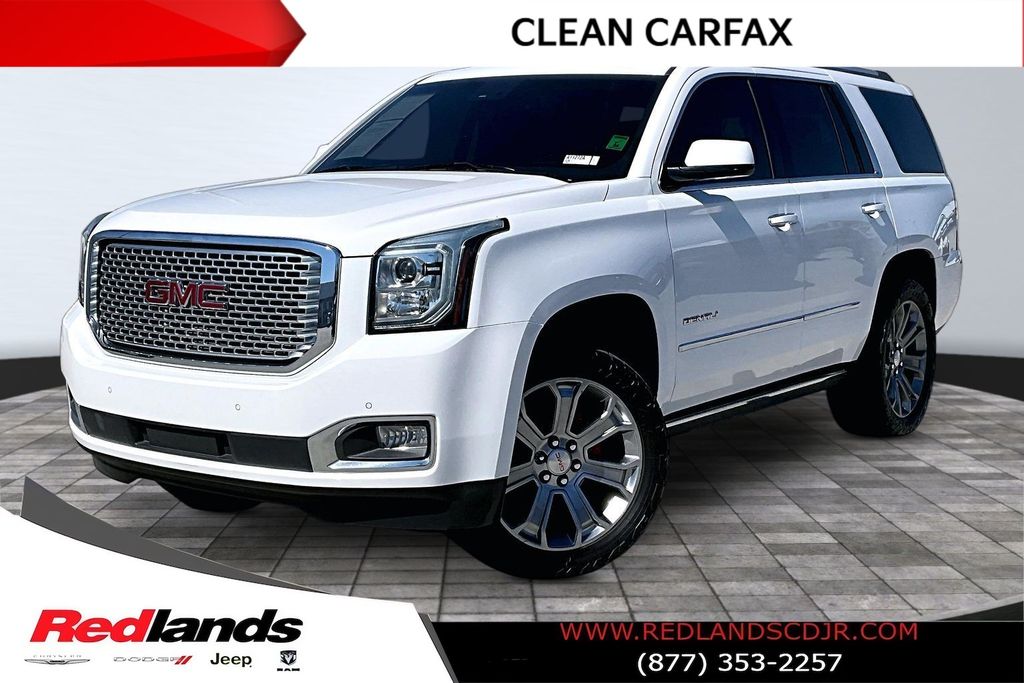 Summit White 2015 GMC Yukon SUV / Crossover Four-Wheel Drive 8-Speed Automatic
