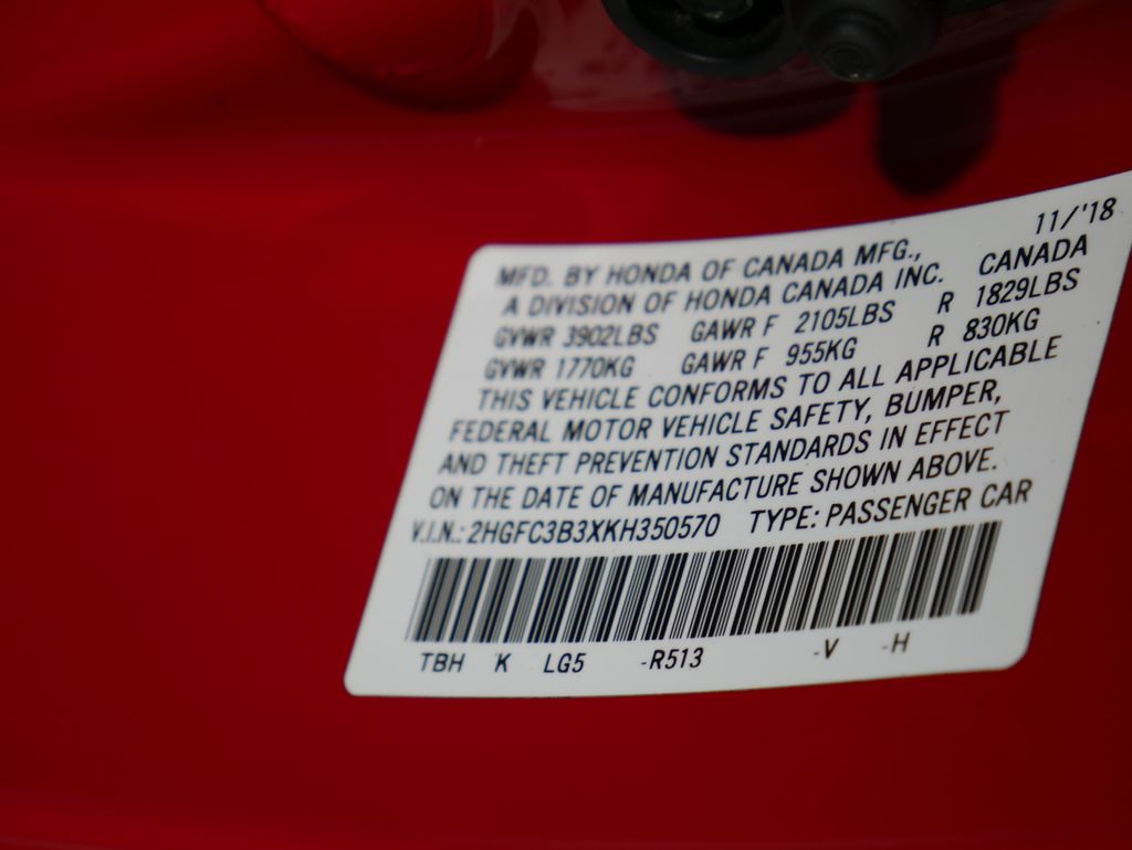 2019 Honda Civic EX 24