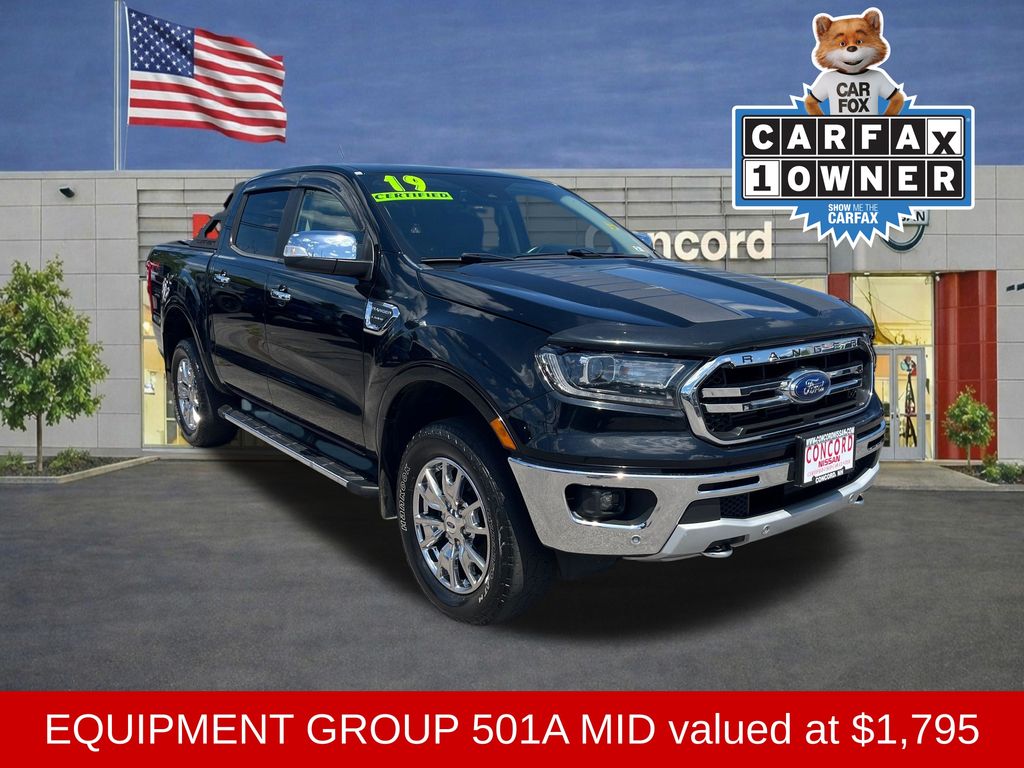 Shadow Black 2019 Ford Ranger Pickup Truck Four-Wheel Drive Automatic