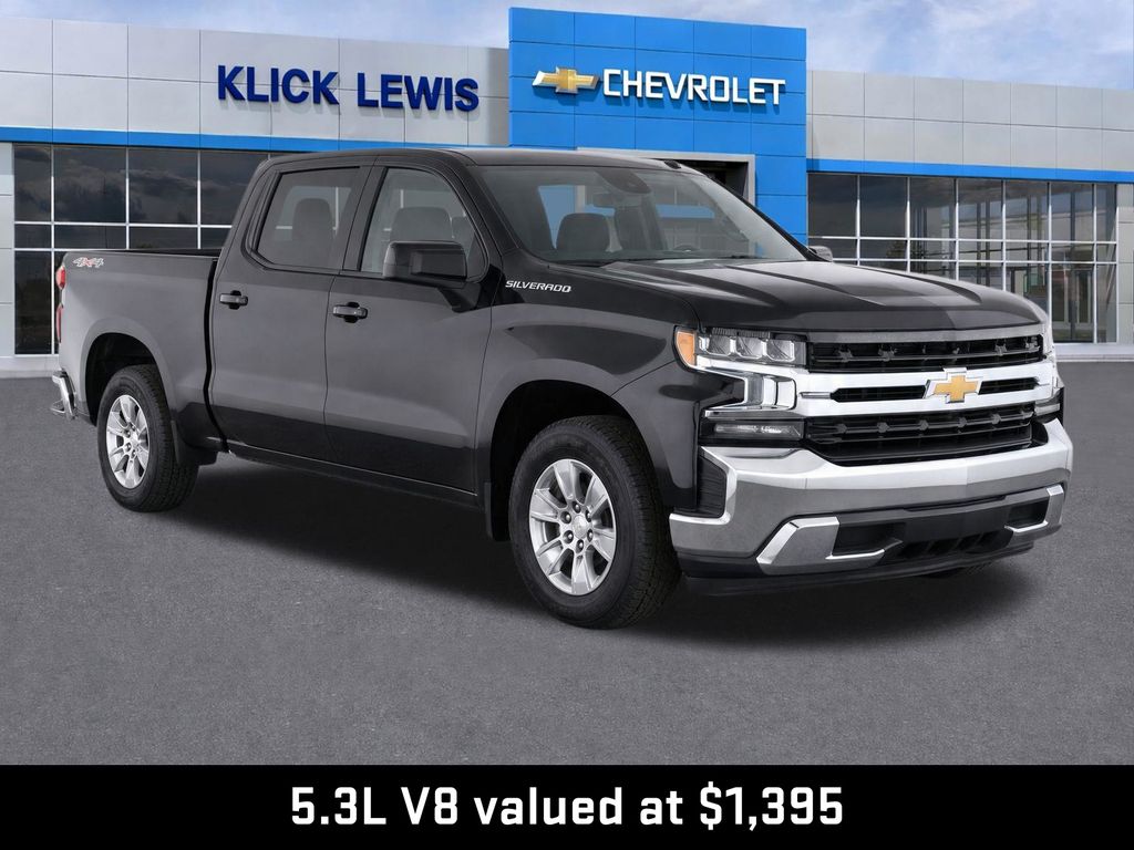 2020 Chevrolet Silverado 1500 LT Black at Klick Lewis Buick Chevrolet