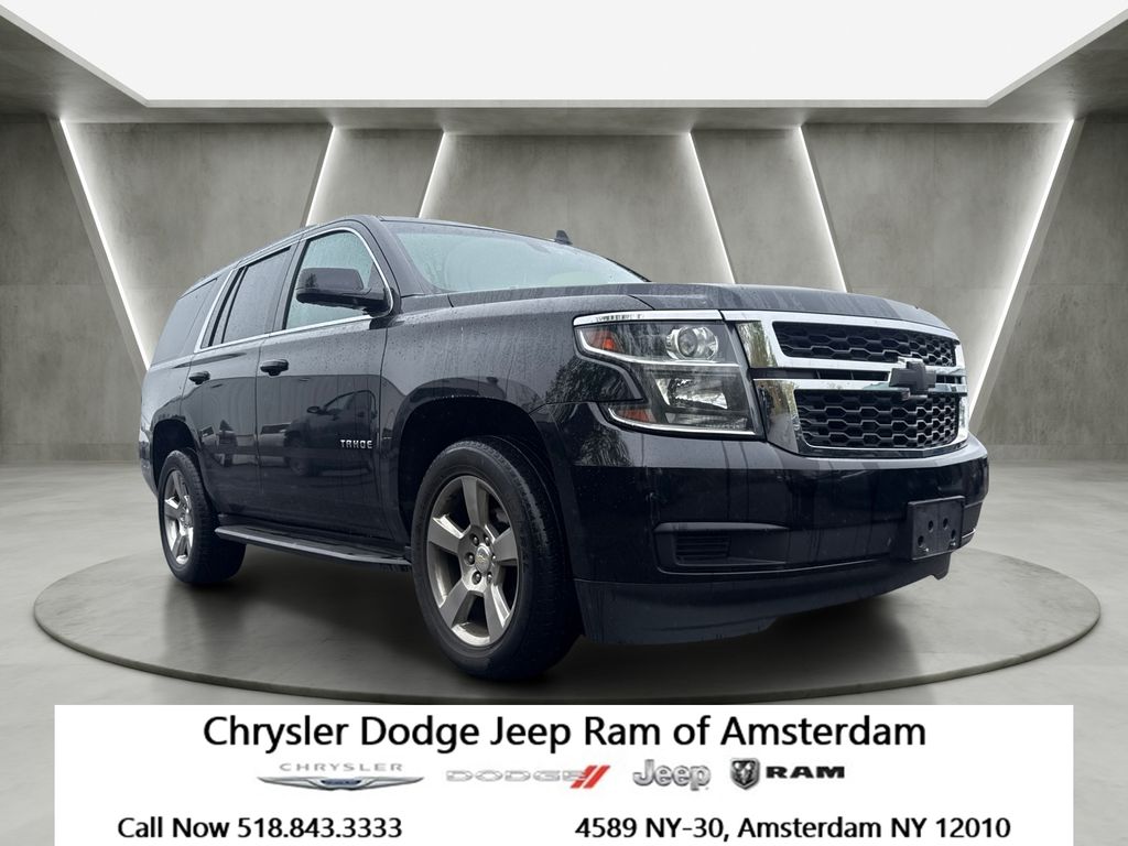 Black 2020 Chevrolet Tahoe LS 4WD SUV / Crossover Four-Wheel Drive 6-Speed Automatic Overdrive