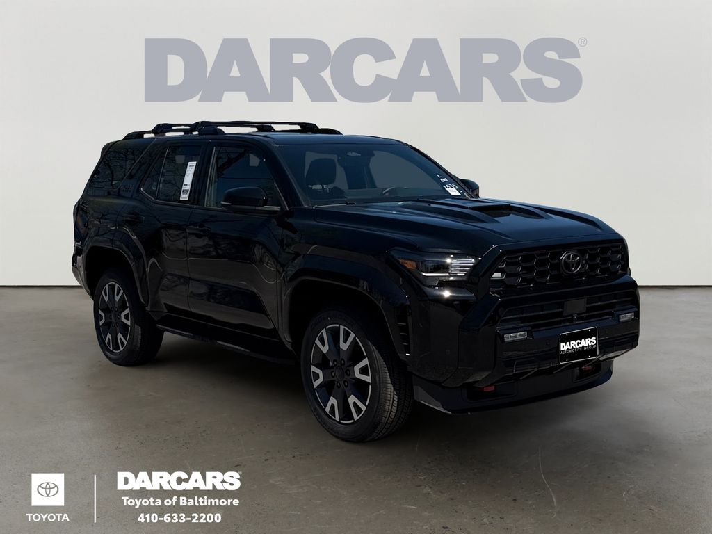 Black 2026 Toyota 4Runner TRD Sport Premium 4WD SUV / Crossover Four-Wheel Drive 8-Speed Automatic