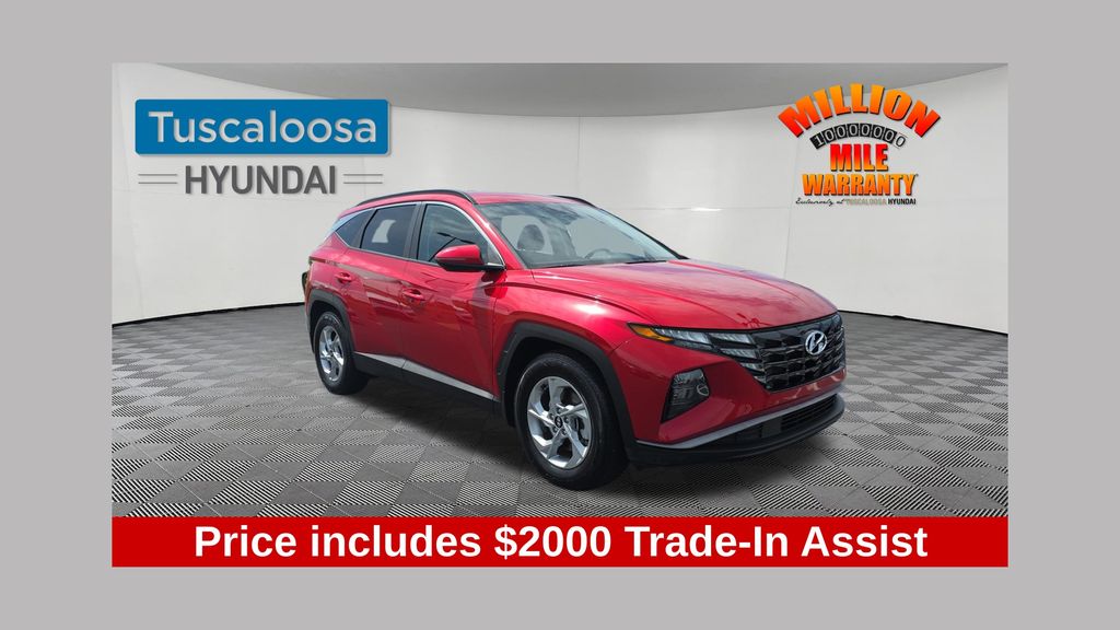 Calypso Red 2023 Hyundai Tucson SEL FWD SUV / Crossover Front-Wheel Drive 8-Speed Automatic