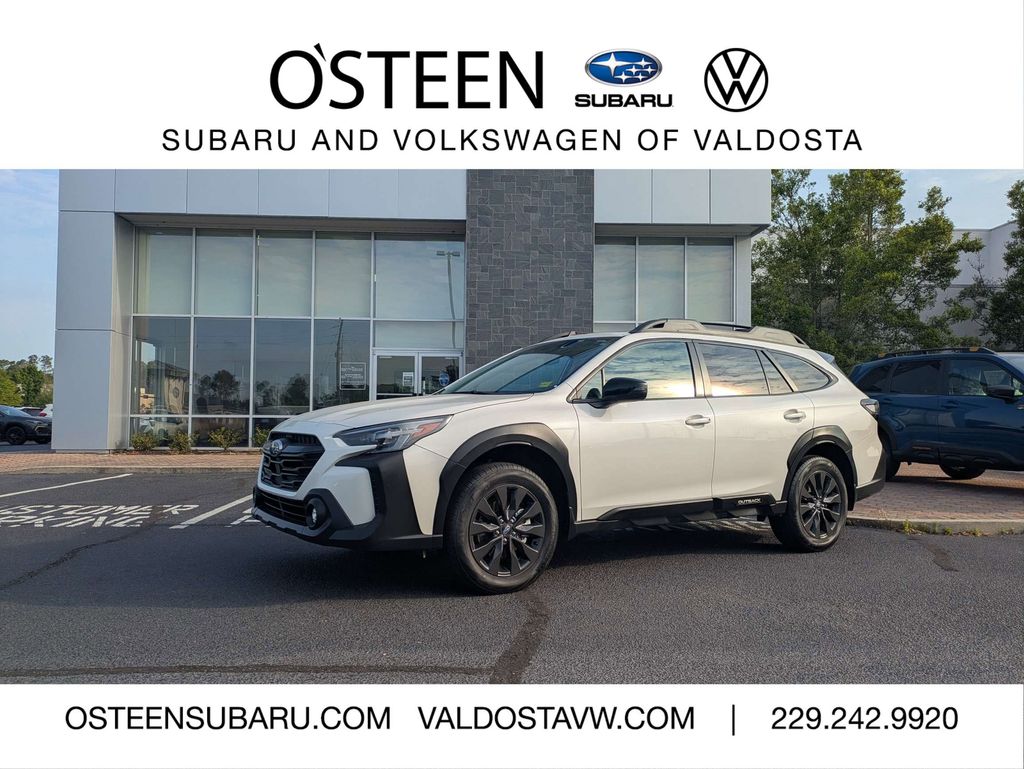Crystal White Pearl 2025 Subaru Outback Onyx Edition AWD SUV / Crossover All-Wheel Drive Continuously Variable Transmission