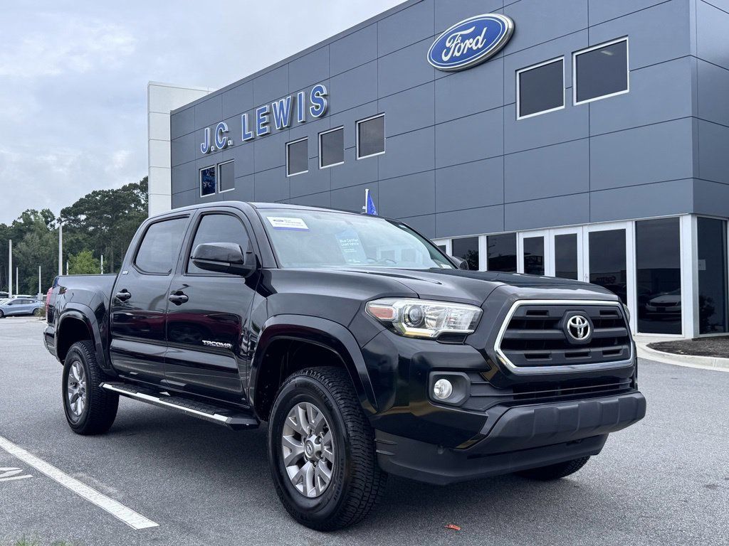 Black 2017 Toyota Tacoma Pickup Truck 4X2 6-Speed Automatic