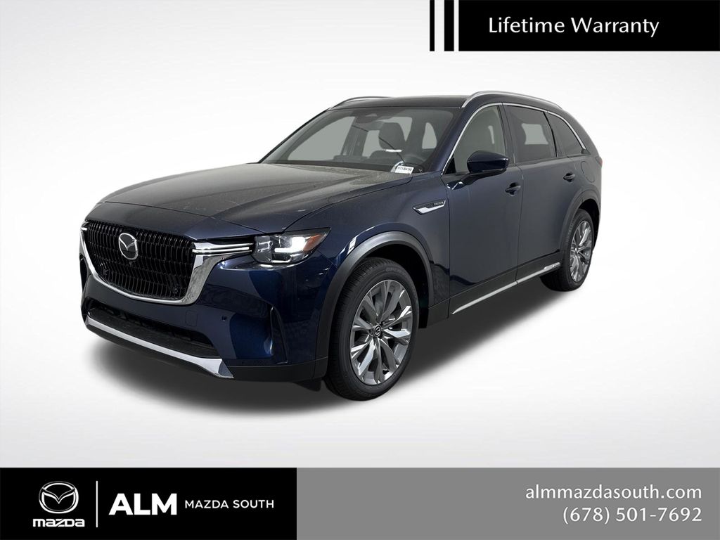 Deep Crystal Blue Mica 2026 Mazda CX-90 3.3 Turbo Premium Plus AWD SUV / Crossover All-Wheel Drive 8-Speed Automatic