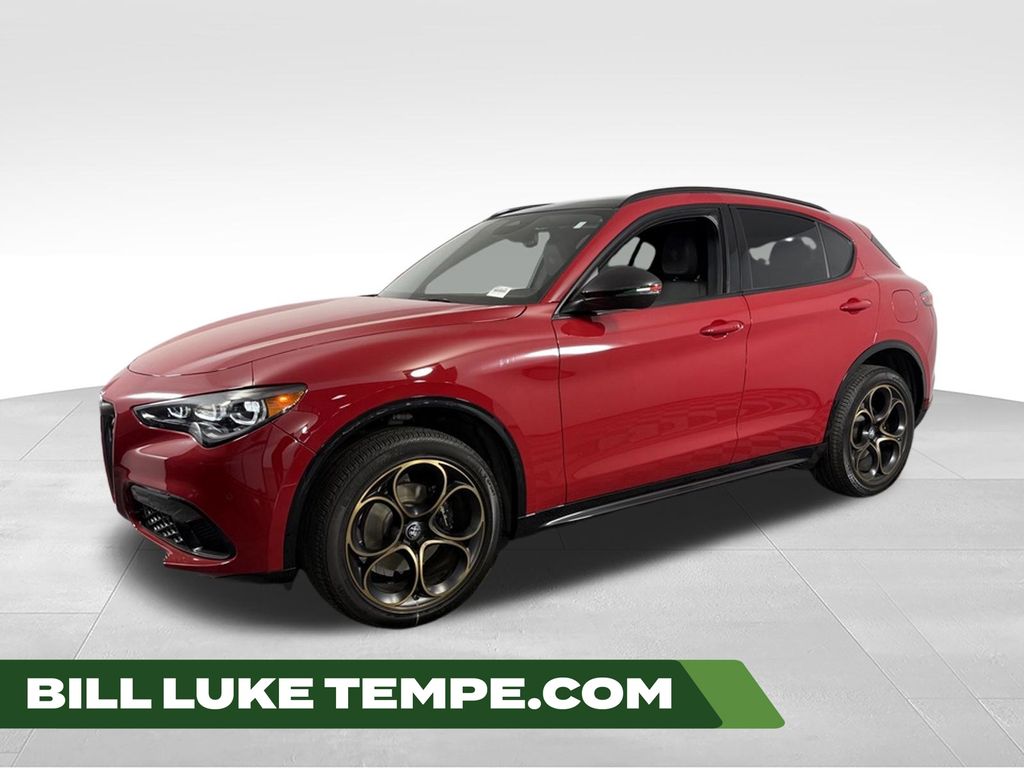 Alfa Rosso 2025 Alfa Romeo Stelvio SUV / Crossover All-Wheel Drive 8-Speed Automatic