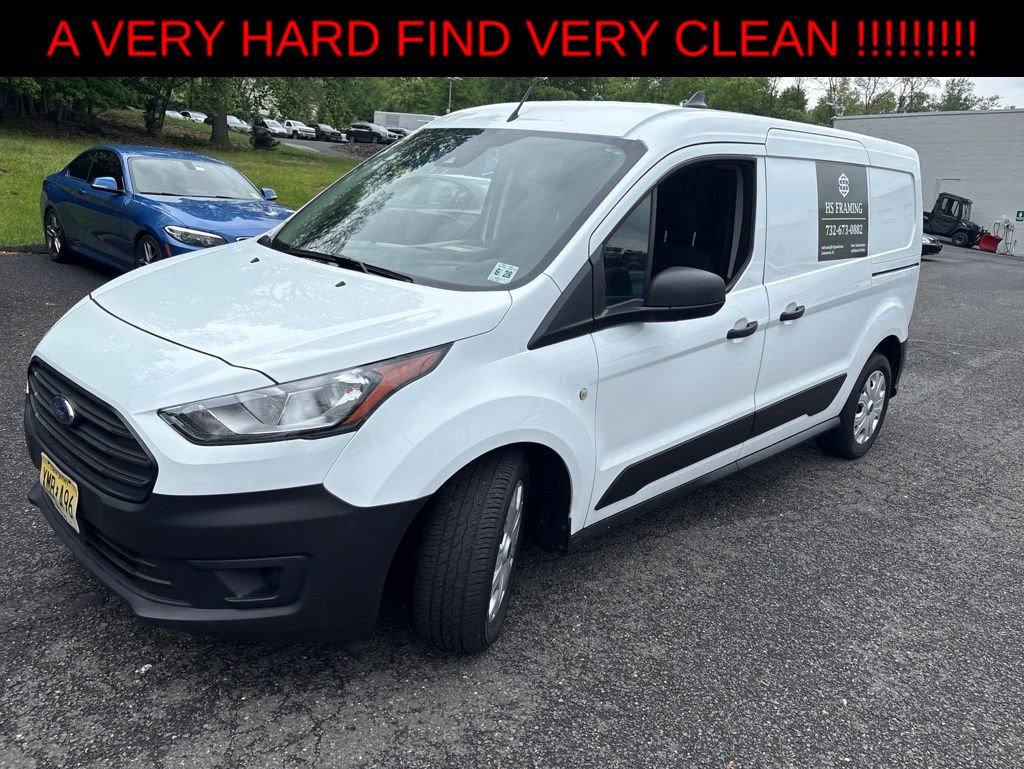 Frozen White 2023 Ford Transit Connect Cargo XL LWB FWD with Rear Cargo Doors Van Front-Wheel Drive 8-Speed Automatic