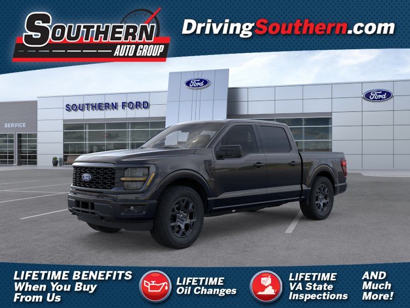 Black Metallic 2026 Ford F-150 Pickup Truck Four-Wheel Drive Automatic