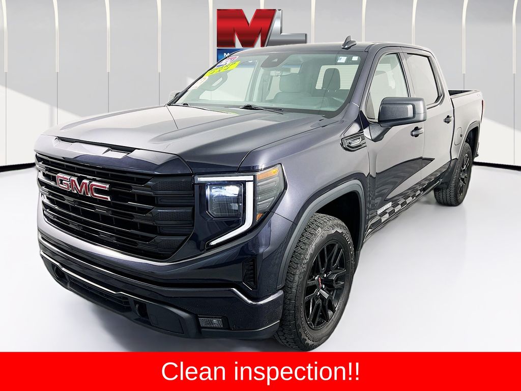 Titanium 2024 GMC Sierra 1500 Elevation Standard Crew Cab 4WD Pickup Truck Four-Wheel Drive 8-Speed Automatic