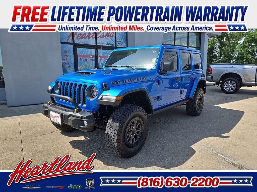 Hydro Blue Pearl Coat 2022 Jeep Wrangler SUV / Crossover Four-Wheel Drive 8-Speed Automatic